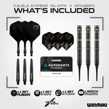 Winmau Michael van Gerwen Darts - Soft Tip - 90% Tungsten - W-Max 18g