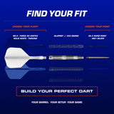Mission BLUPRNT R2.5 Darts - Steel Tip - 90% Tungsten - REFND