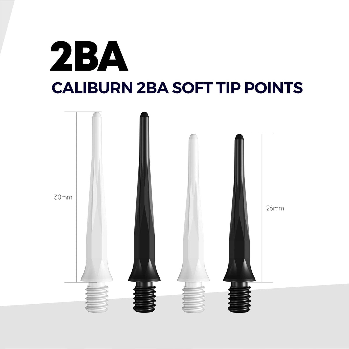 Caliburn Soft Tip Darts - Pack 50
