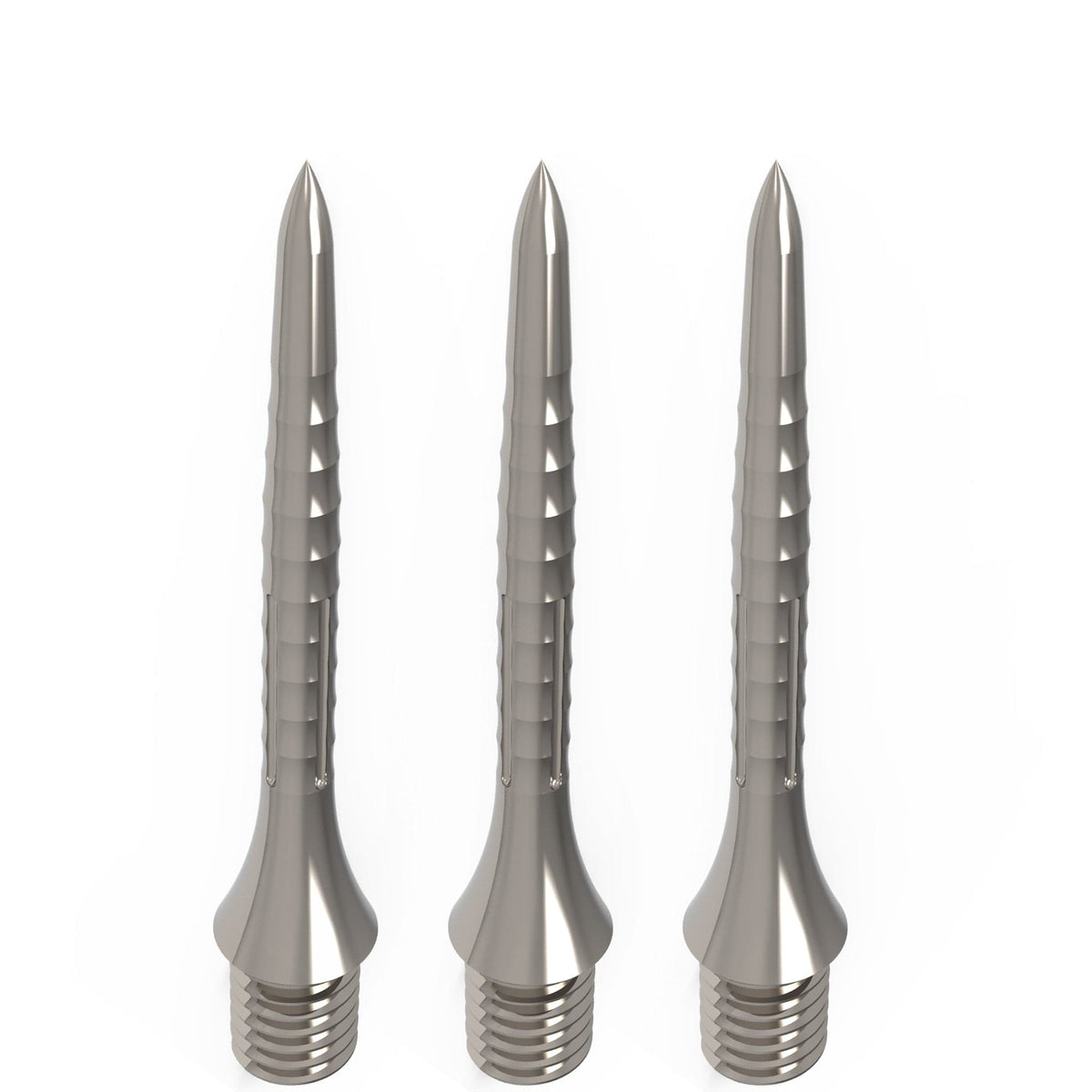 Caliburn Bamboo Conversion Points - Screw In - Soft Tip to Steel Tip - Silver