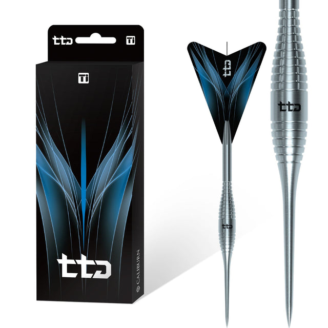 Caliburn TTD Darts - Complete Titanium Dart - T2 - Silver 6g
