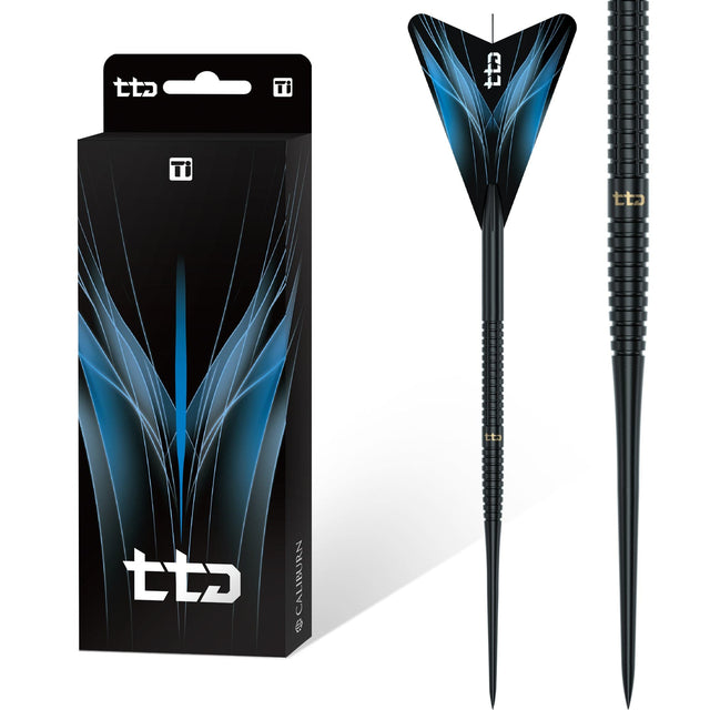 Caliburn TTD Darts - Complete Titanium Dart - T1 - Black 5g