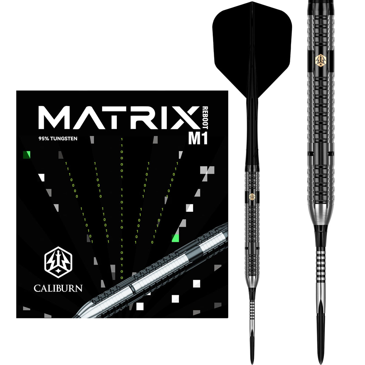 Caliburn Matrix:Reboot Darts - Steel Tip - 95% Tungsten - M1