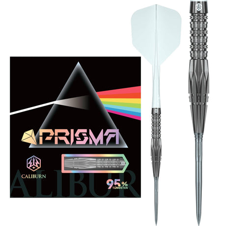 Caliburn Prisma Darts - Steel Tip - 95% Tungsten - P1 19.5g