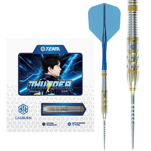 Caliburn Players Darts - Steel Tip - 90% Tungsten - The Thunder 23g