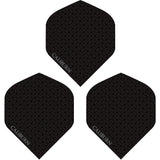 Caliburn Dart Flights - 100 Micron - Standard No2 - Logo - Black