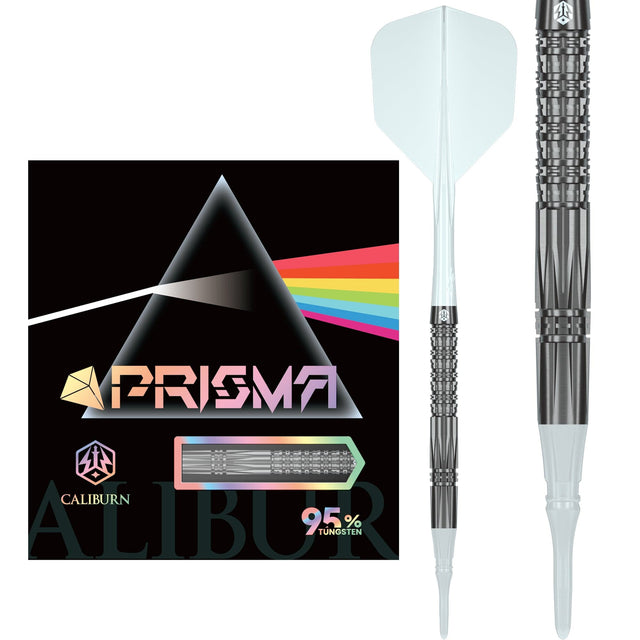 Caliburn Prisma Darts - Soft Tip - 95% Tungsten - P2 20g