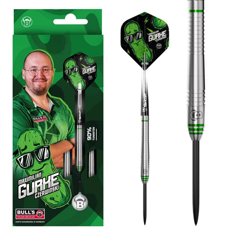 BULL'S Max Czerwinski Darts - Steel Tip - 90% Tungsten