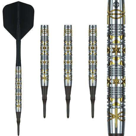 Caliburn Halo Darts - Soft Tip - 95% Tungsten - H1 18.5g