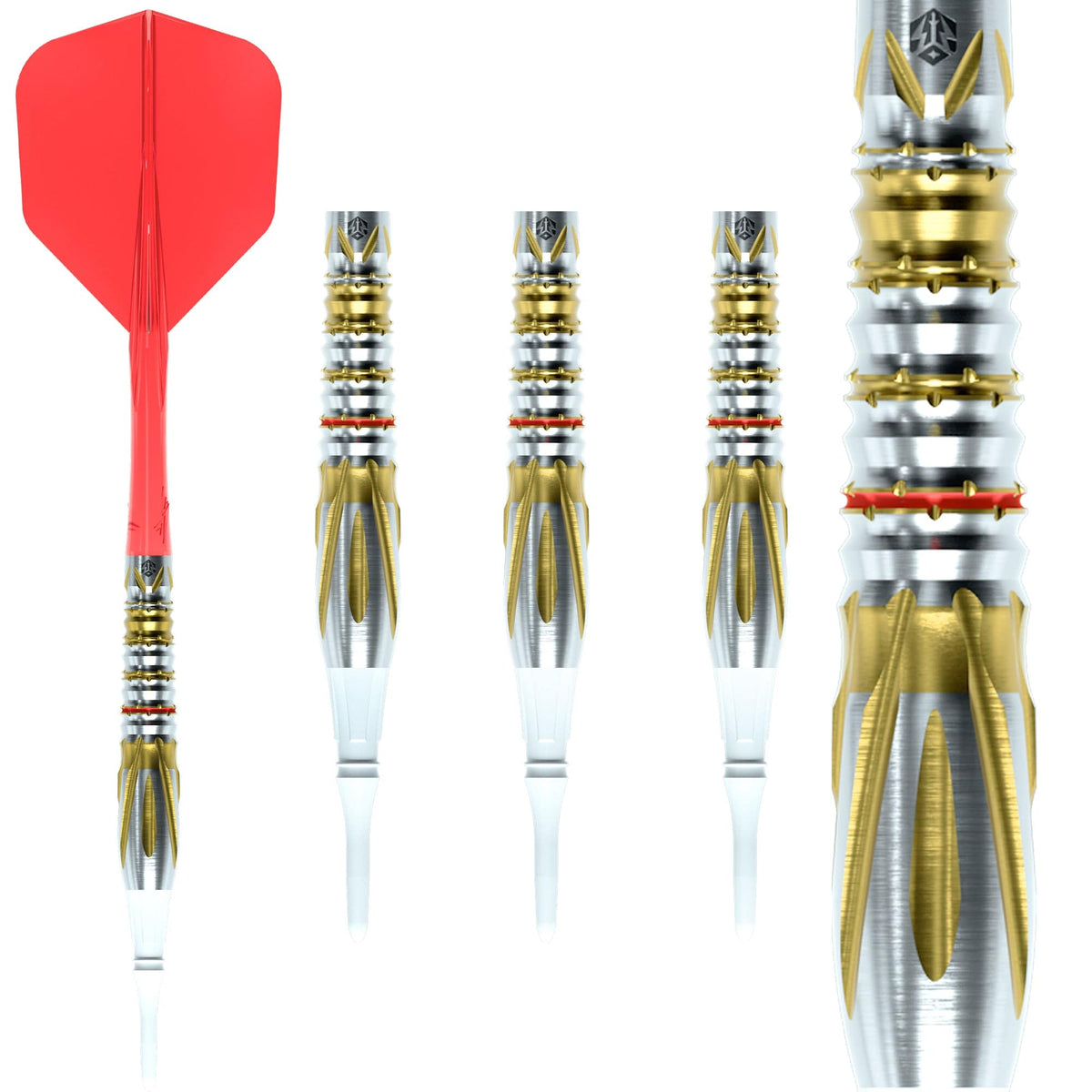 Caliburn Players Darts - Soft Tip - 90% Tungsten - Hwarang 19.5g