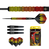 Winmau Firestorm Darts - Steel Tip - 90% Tungsten - Flame 1