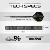 Winmau Michael van Gerwen Darts - Steel Tip - 90% Tungsten - Signature