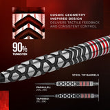 Winmau Fornax Switch Darts - Steel Tip - 90% Tungsten - Parallel