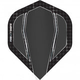 *Perfect Darts Flights - Extra Strong - No2 - Std - Terraforce - Black & Smokey