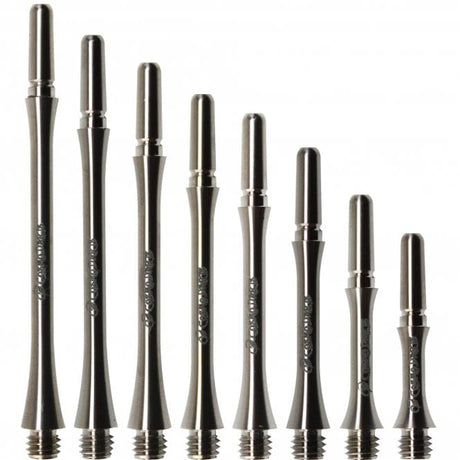 *Cosmo Fit Shaft - Titanium - Locked - Slim - Metal - Plain Cosmo Size 1 - 13mm
