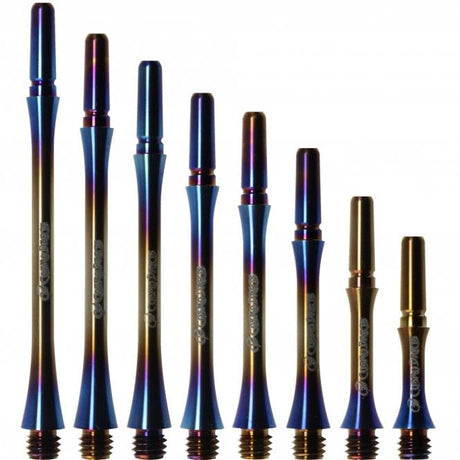 *Cosmo Fit Shaft - Titanium - Locked - Slim - Metal - Burnt Cosmo Size 1 - 13mm