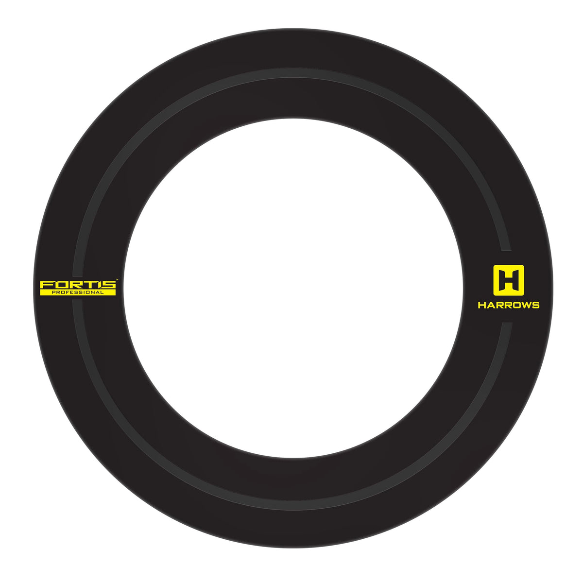 Harrows Dartboard Surround  - Fortis - Yellow
