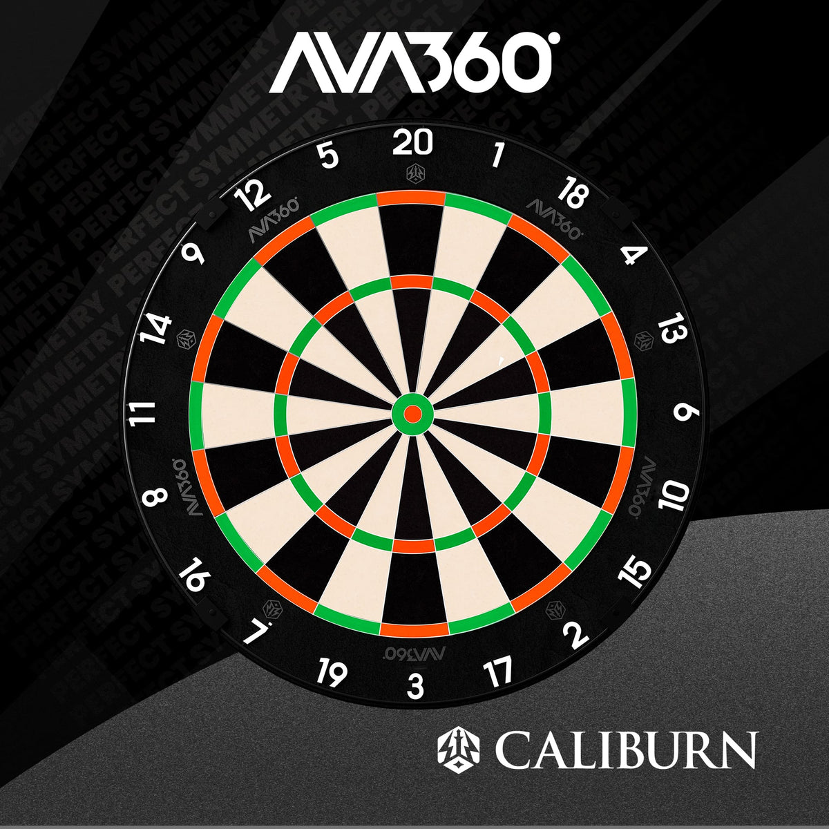 Caliburn AVA360 Dartboard - Professional - Ultra Thin Wiring