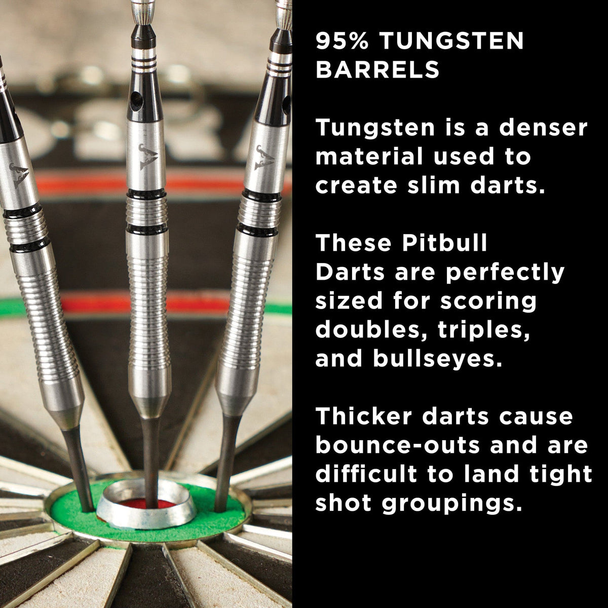 Viper Blitz Darts - Steel Tip - 95% Tungsten