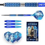 Red Dragon Gerwyn Price Darts - Steel Tip - 90% Tungsten - Glacier