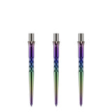 Caliburn Evo Dart Points - Ripple - No Lip - Rainbow