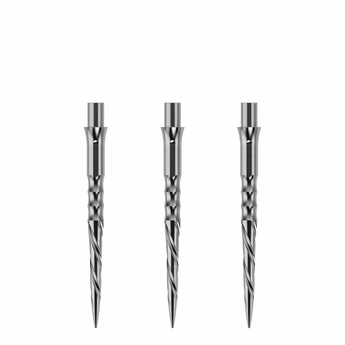 Caliburn Evo Dart Points - Spiro - No Lip - Silver