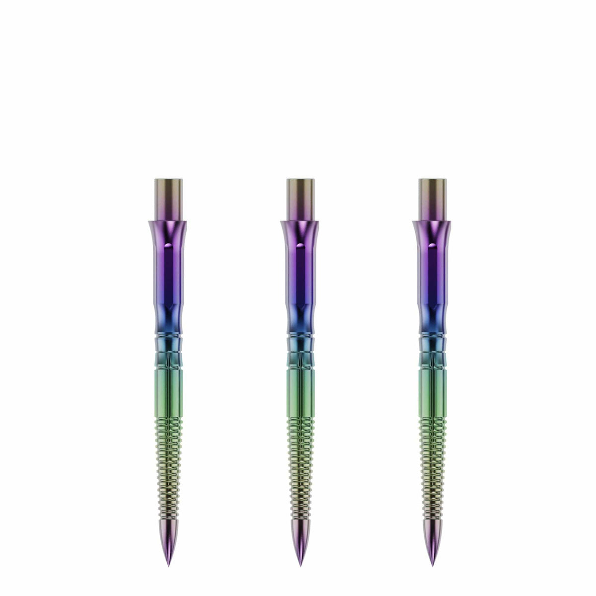Caliburn Evo Dart Points - Bamboo - Rainbow