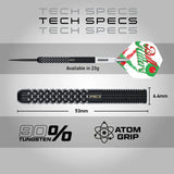 Red Dragon Bullhitters Darts - Steel Tip - 90% Tungsten 23g