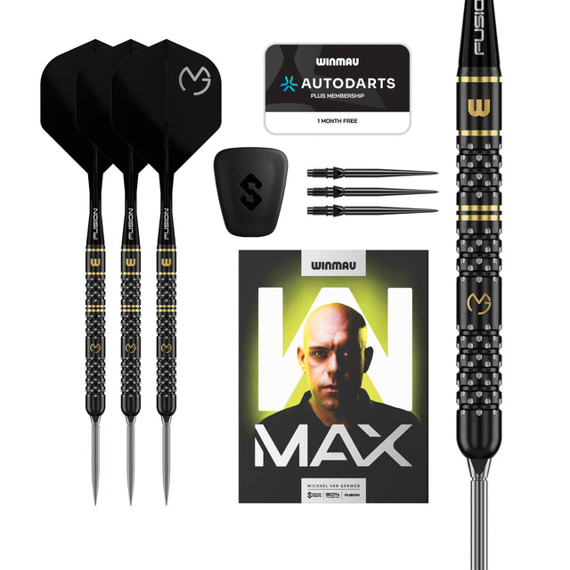 Winmau Michael van Gerwen Switch Darts - Steel Tip - 90% Tungsten - W-Max