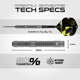 Winmau Michael van Gerwen Switch Darts - Steel Tip - 90% Tungsten - TS