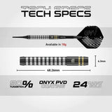 Winmau Gian van Veen Darts - Soft Tip - 90% Tungsten - TS 18g