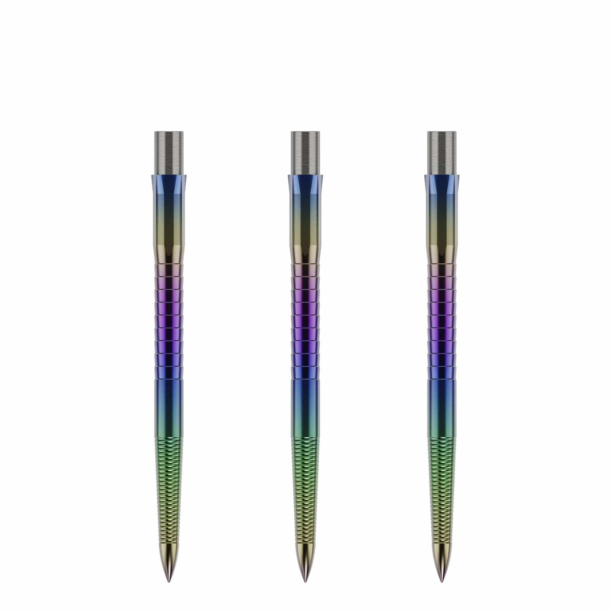 Caliburn Evo Dart Points - Micro Grip - Rainbow