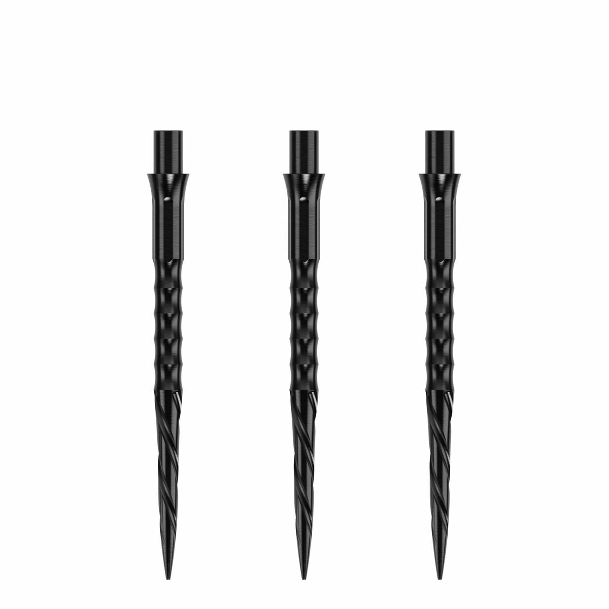 Caliburn Evo Dart Points - Spiro - No Lip - Black