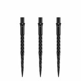 Caliburn Evo Dart Points - Spiro - No Lip - Black
