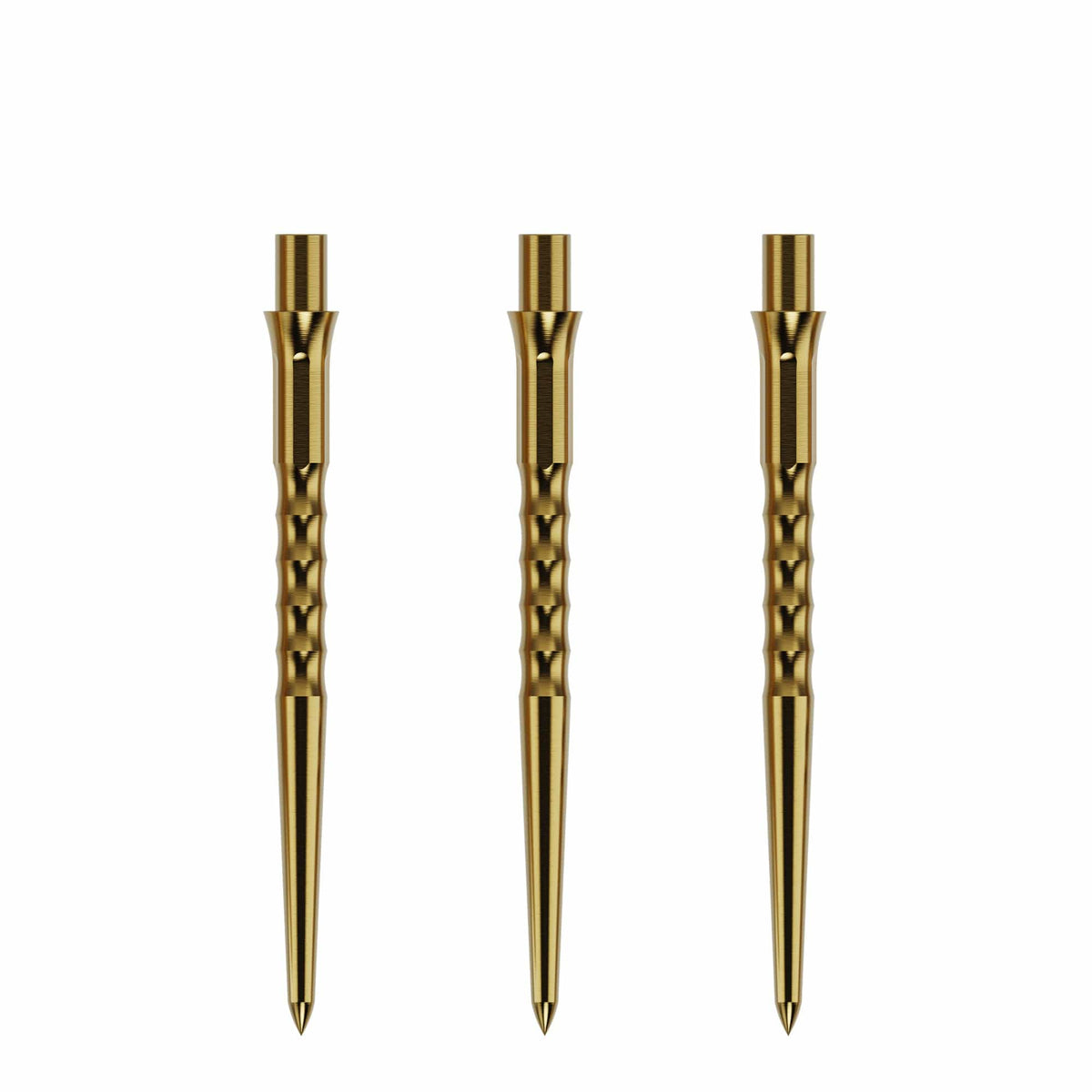 Caliburn Evo Dart Points - Ripple - No Lip - Gold