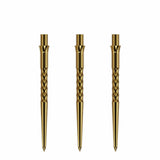 Caliburn Evo Dart Points - Ripple - No Lip - Gold