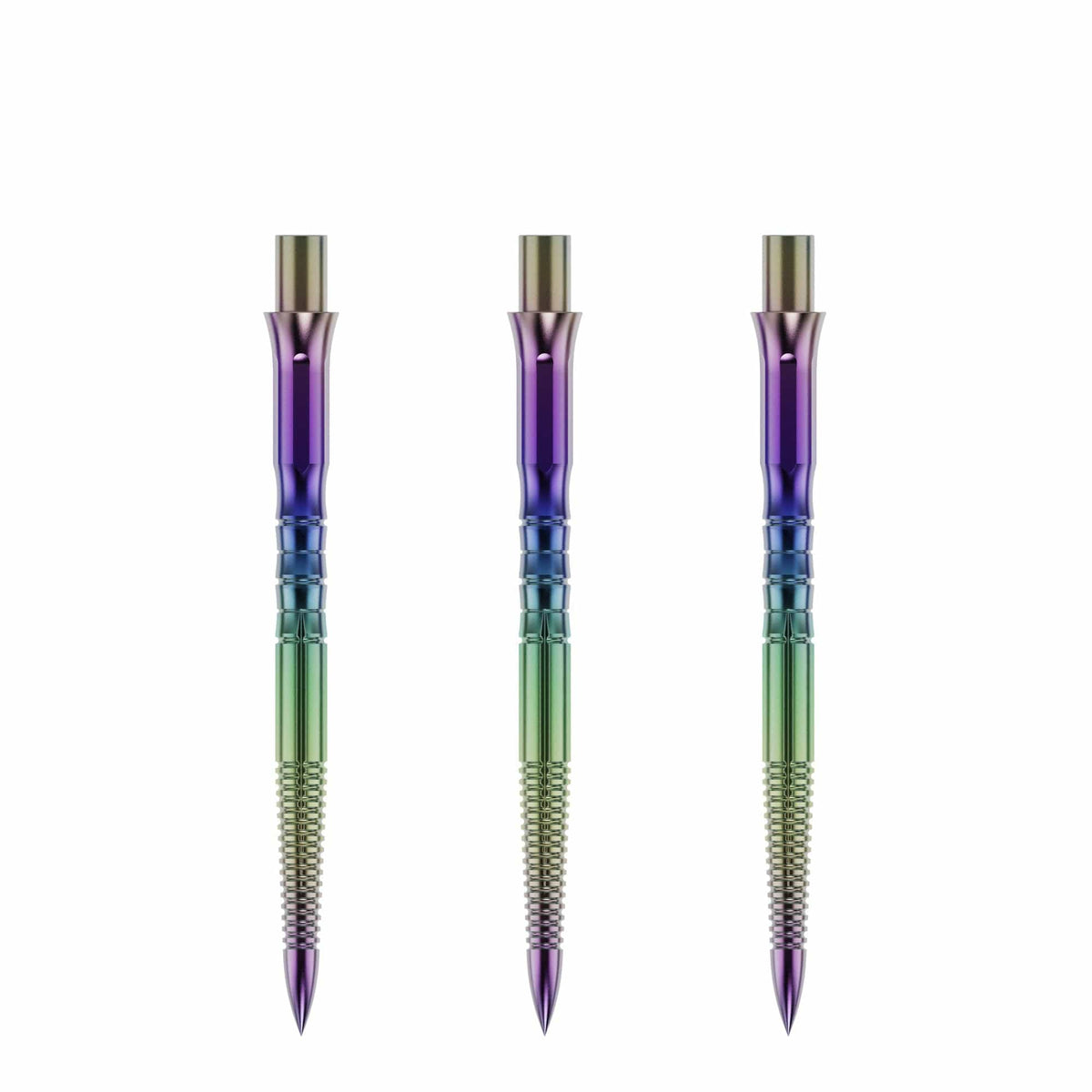 Caliburn Evo Dart Points - Bamboo - Rainbow