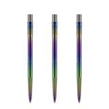 Caliburn Evo Dart Points - Micro Grip - Rainbow