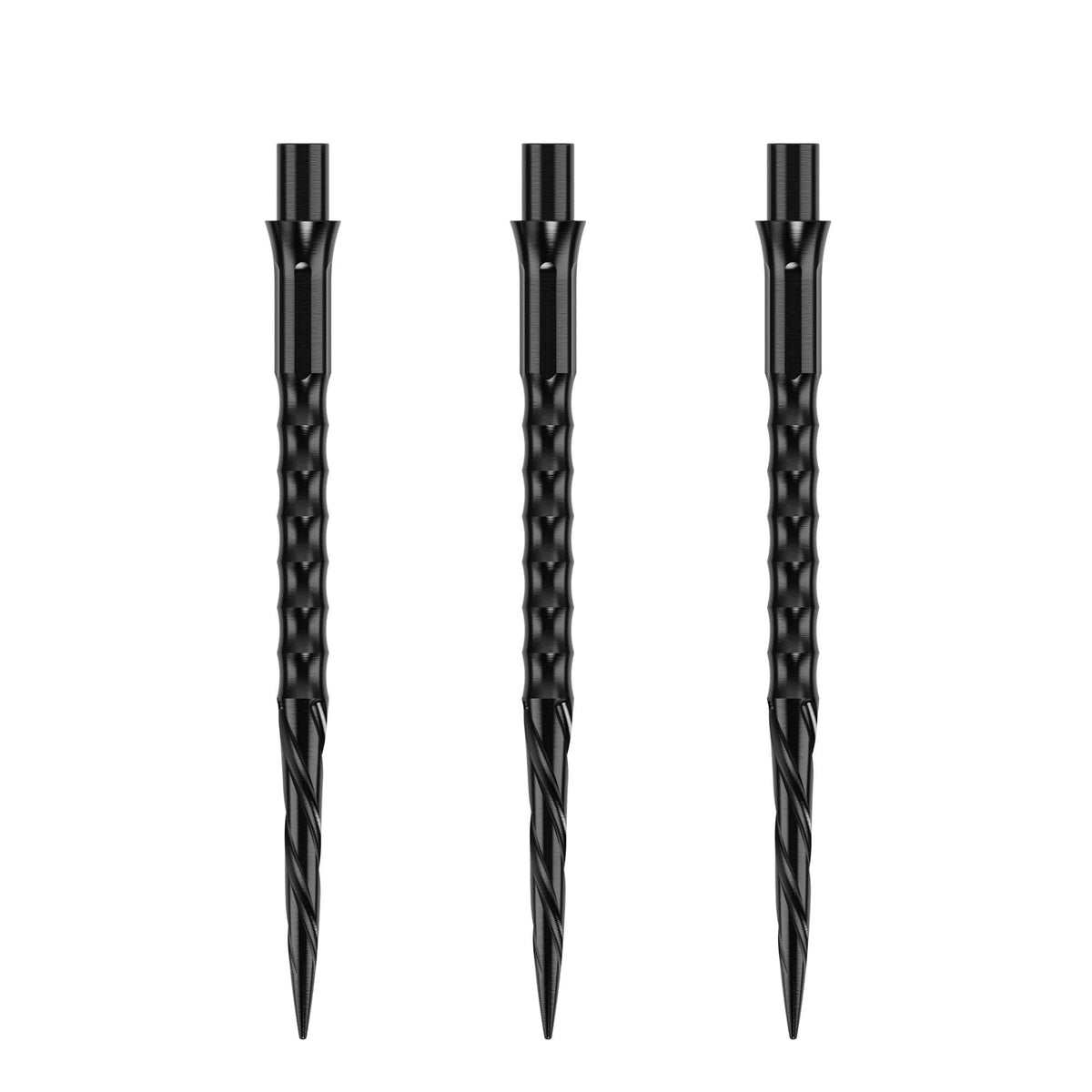 Caliburn Evo Dart Points - Spiro - No Lip - Black