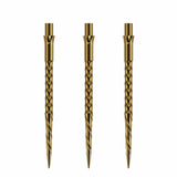 Caliburn Evo Dart Points - Spiro - No Lip - Gold
