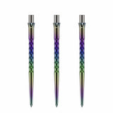 Caliburn Evo Dart Points - Ripple - No Lip - Rainbow