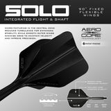 Harrows Solo 2 Dart Flights - Moulded Shaft & Flight