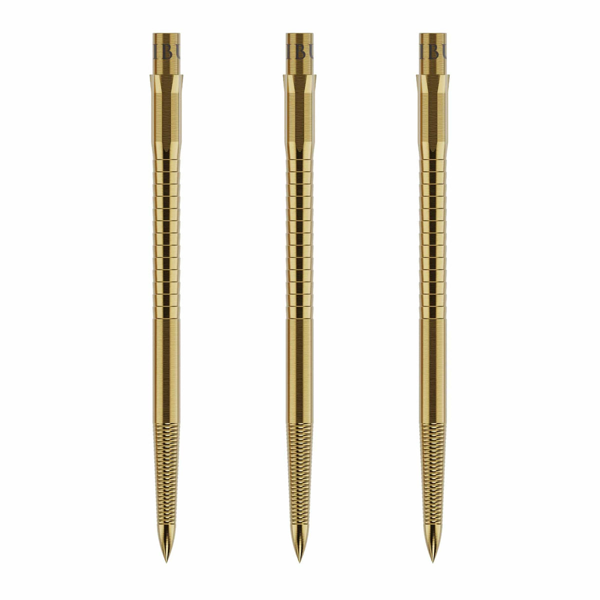Caliburn Evo Dart Points - Micro Grip - Gold