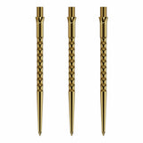 Caliburn Evo Dart Points - Ripple - No Lip - Gold