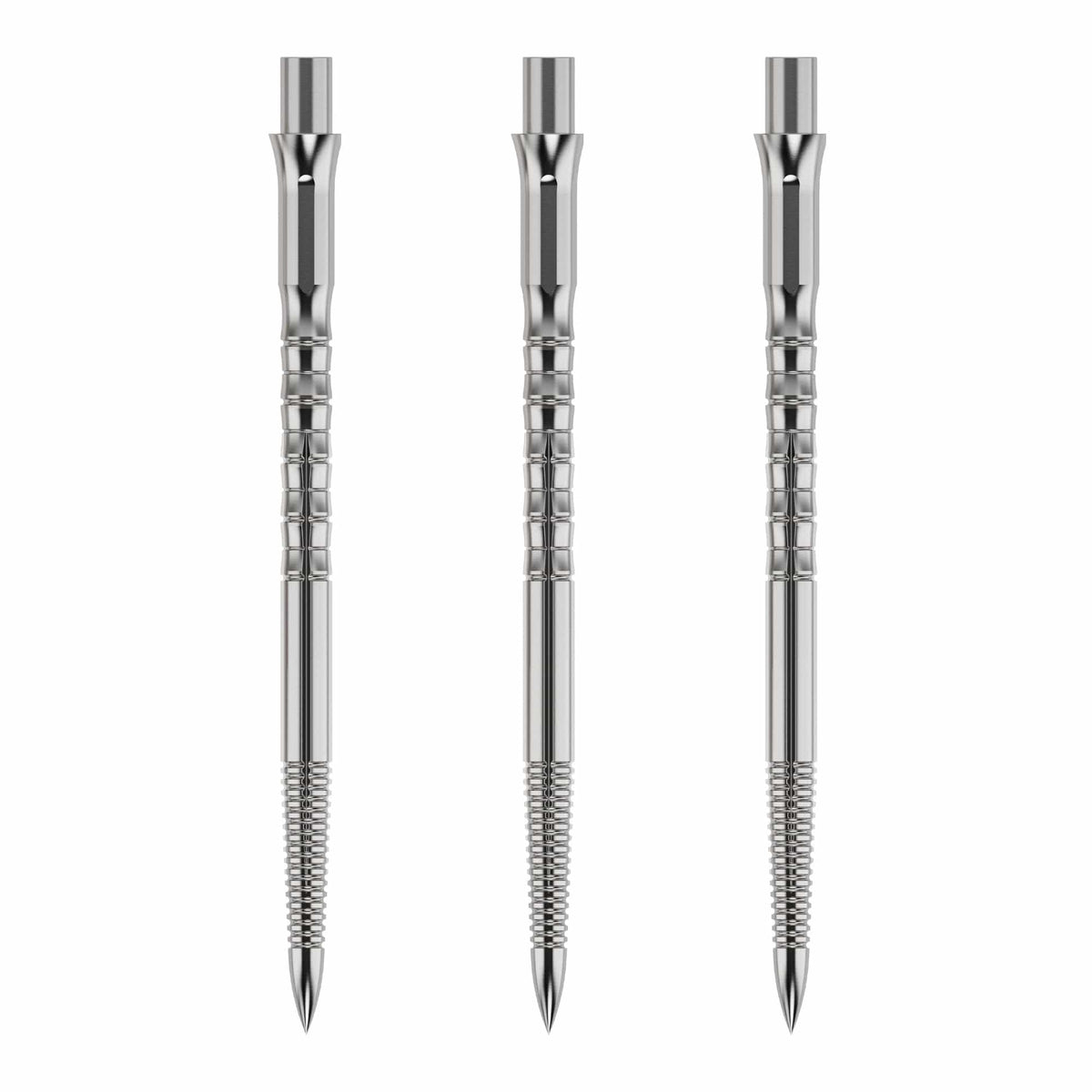 Caliburn Evo Dart Points - Bamboo - Silver
