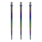 Caliburn Evo Dart Points - Ripple - No Lip - Rainbow