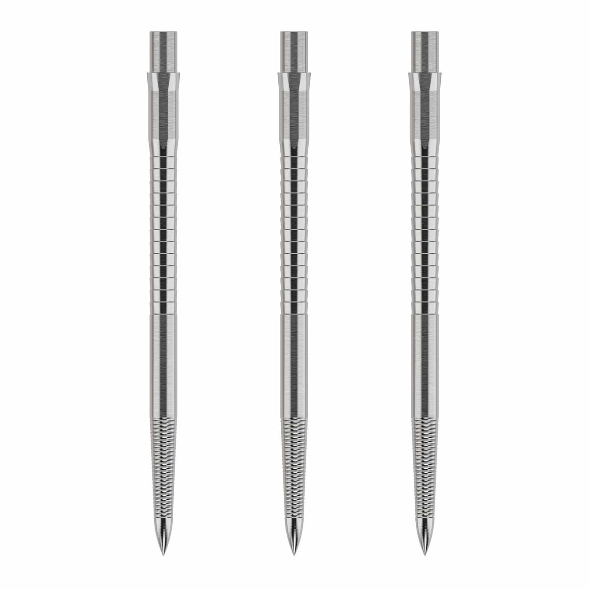 Caliburn Evo Dart Points - Micro Grip - Silver