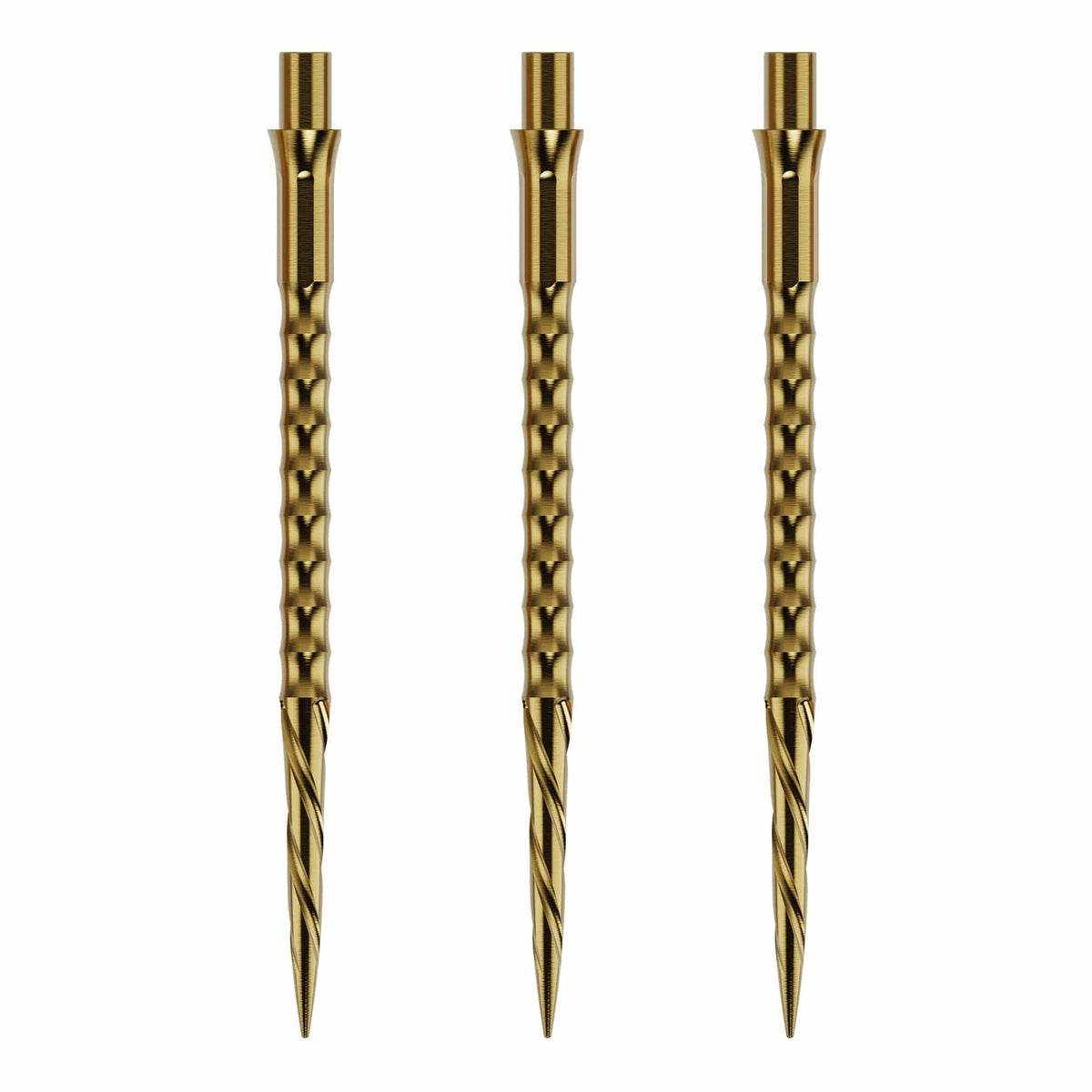 Caliburn Evo Dart Points - Spiro - No Lip - Gold