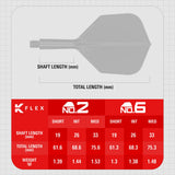 Target K-Flex Dart Flights - You Win