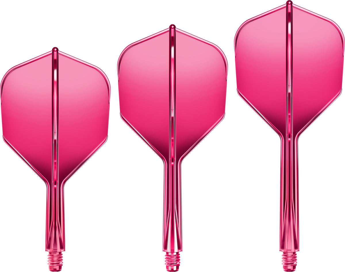 Goat A1R Dart Flights - Moulded Flight & Shaft System - Standard No6 - Pink